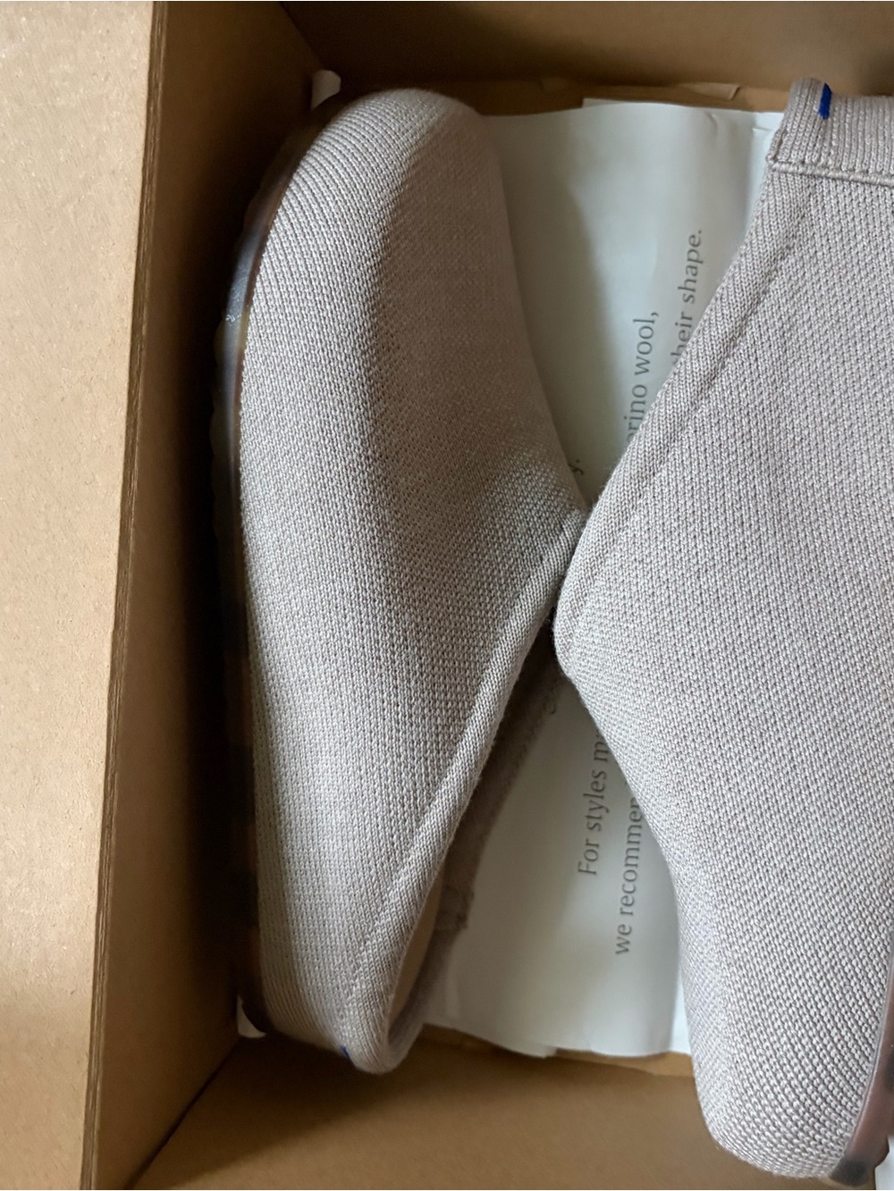 Rothy's Women’s The Casual Clog (Dove) US 7 - Picture 11 of 12